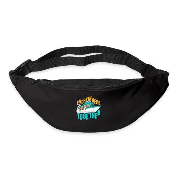 Everywhere Together Cruise Ship Passangers Cruise - Bum bag - black - Front