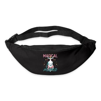Magical Mom Stylish Unicorn Wife Funny Mom - Bum bag - black - Front