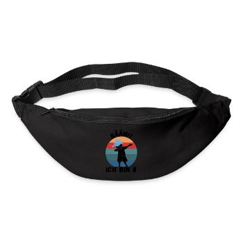 BÄÄM - DAB Tanz zum 8. Geburtstag - Gürteltasche - Schwarz - Vorne