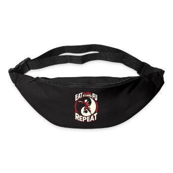 Kung Fu Chinesisches Kung Fu Asiatisches Kung Fu - Gürteltasche - Schwarz - Vorne