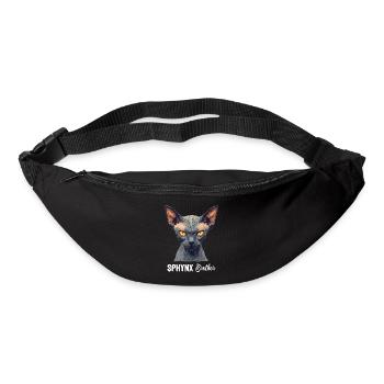 Sphynx Kitten Sphynx Cat - Bum bag - black - Front