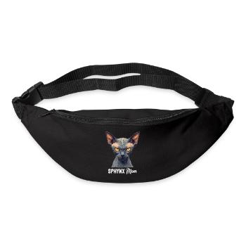 Sphynx Kitten Sphynx Cat - Bum bag - black - Front
