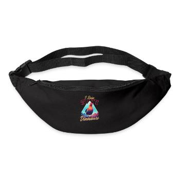 Chicken Farmer Raise Tiny Dinosaurs - Bum bag - black - Front