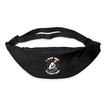 Knife Collector Knife Collection Hunting Fishing - Bum bag - black - Front