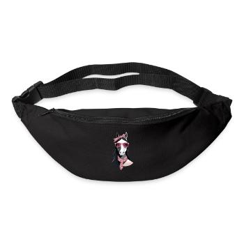 Mama Pferd Pferdeliebhaber Mutter Stilvolle Liebe - Gürteltasche - Schwarz - Vorne