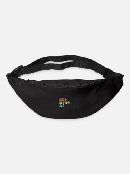 Les mecs cool s’appellent Jad - Sac banane - noir