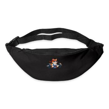 Gym Tshirt Funny Fitness Workout Gym - Bum bag - black - Front