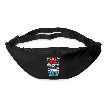 Règle du joueur de bingo #1 Le bingo - Sac banane - noir - Devant
