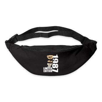 Édition limitée 1987 ours ours anniversaire 1987 - Sac banane - noir - Devant