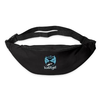 Trout Fishing Troutologist Fly Fishing Fisherman - Gürteltasche - Schwarz - Vorne