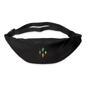 Gardening Four Cacti - Bum bag - black - Front