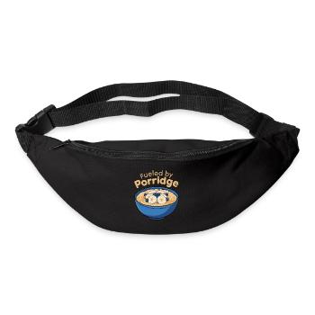 Funny Porridge Healthy Food Oatmeal Breakfast - Bum bag - black - Front