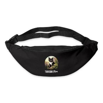 Tuxedo Kätzchen Tuxedo Katze - Gürteltasche - Schwarz - Vorne