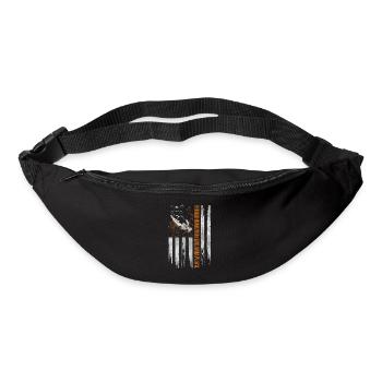 Humuhumunukunukuapua’a pousseur de récif hawaïen - Sac banane - noir - Devant