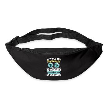 Why did the Psychologist wear Sunglasses - Gürteltasche - Schwarz - Vorne