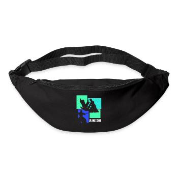 Aikido Martial Arts Gift - Bum bag - black - Front