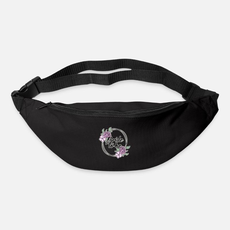 Robe de mariée - Sac banane - noir
