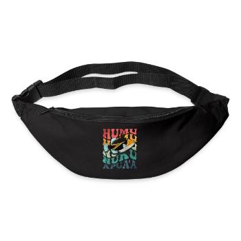 Baliste de récif hawaïen Humuhumunukunukuapua’a - Sac banane - noir - Devant