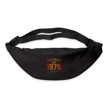 July 1976 - Geburtstag im Juli Awesome - Gürteltasche - Schwarz - Vorne