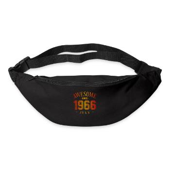 July 1966 - Birthday in July Awesome - Bum bag - black - Front