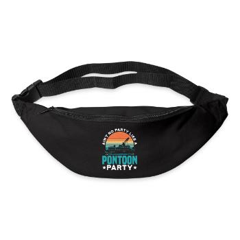 Ain't No Party Like A Pontoon Party 2 - Gürteltasche - Schwarz - Vorne