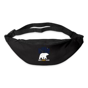 Grizzly Bear Alaska Brown Bear Bear - Bum bag - black - Front