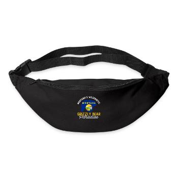 Grizzly Bear Montana Brown Bear Bear - Bum bag - black - Front