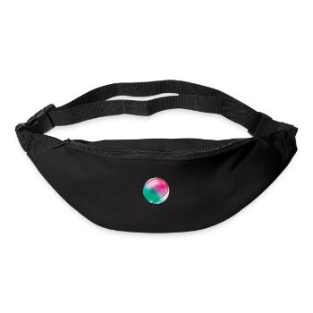 Tennis colorful ball - Bum bag - black - Front