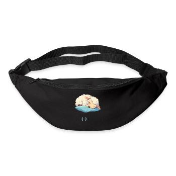 Chemise officielle de mouton Chemise de nuit officielle - Sac banane - noir - Devant