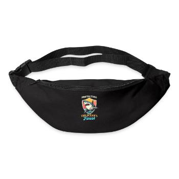 Biologist Shark Lover Protecting the Ocean's Fines - Bum bag - black - Front