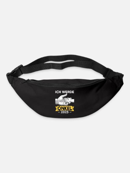 Ich werde Onkel 2025 - Gürteltasche - Schwarz