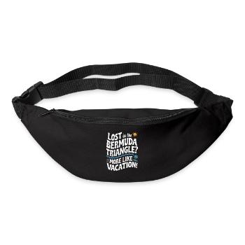 Mysterious disappearances in the Bermuda Triangle - Bum bag - black - Front