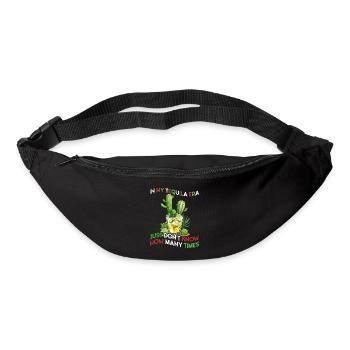 Funny Tequila Era Cinco De Mayo Mexico Design - Bum bag - black - Front