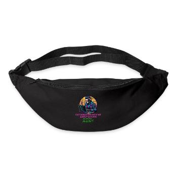 Fachinformatiker Abschluss Softwareentwickler Code - Gürteltasche - Schwarz - Vorne
