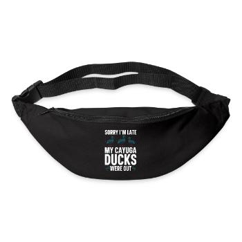 Cayuga Duck Owner Stuffed Animal Enclosure Toys - Gürteltasche - Schwarz - Vorne