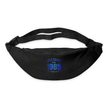 February 1985 - Geburtstag im Februar Awesome - Gürteltasche - Schwarz - Vorne