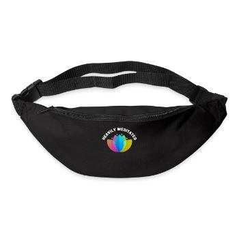 Stark meditiert - Gürteltasche - Schwarz - Vorne