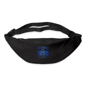 October 1955 - Geburtstag im Oktober Awesome - Gürteltasche - Schwarz - Vorne