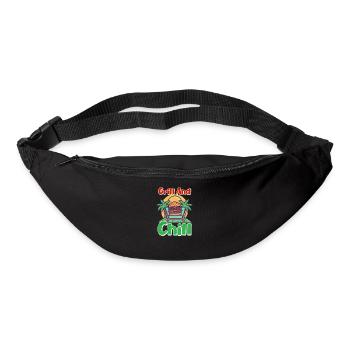 Hamburger Grill and Chill - Bum bag - black - Front
