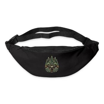 Rolling Tiny House Minimalist Lifestyle - Bum bag - black - Front