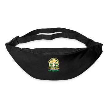 Golfen Nehmen Sie Eisen auf Greens - Gürteltasche - Schwarz - Vorne