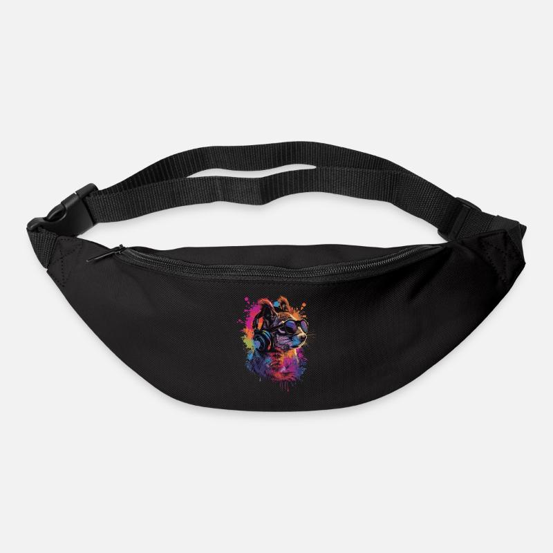 Eichhörnchen - Gürteltasche - Schwarz