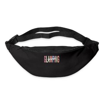 Weiblicher Glamper Camping - Gürteltasche - Schwarz - Vorne