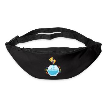 Be Real! Be Free! - Bum bag - black - Front