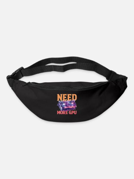 Need More GPU 9 - Bum bag - black