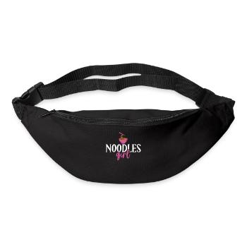 Noodle Lover Gifts - Gürteltasche - Schwarz - Vorne