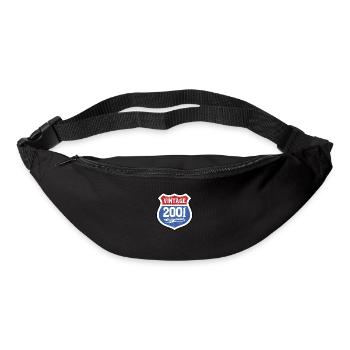 2001 Geburtstag Route Vintage Original - Gürteltasche - Schwarz - Vorne