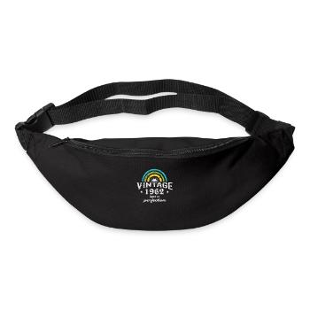 1962 Birthday Vintage Rainbow Sun - Bum bag - black - Front