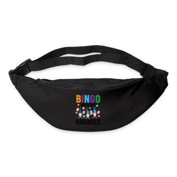 Bingo Mit Meinen Gnomies Lustiges Bingo - Gürteltasche - Schwarz - Vorne