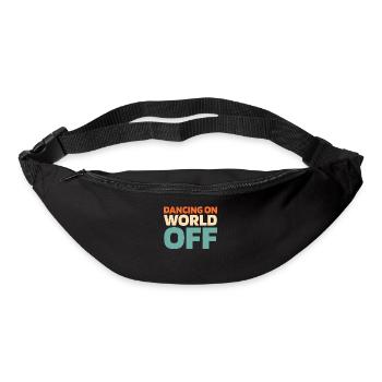 Dancing Dancers Dancing On World Off - Bum bag - black - Front